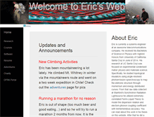 Tablet Screenshot of ericreichwein.com